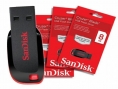 Sandisk 8 GB Pen Drive & Memory Cards