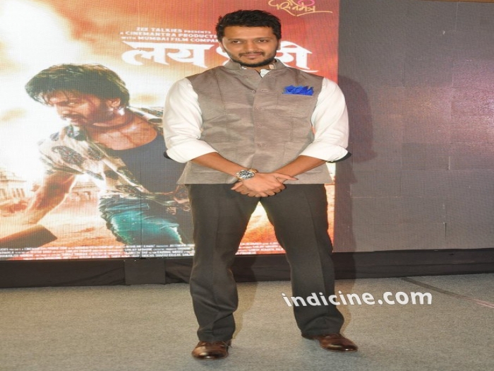 Riteish promotes Lai Bhaari on TV